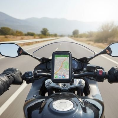 Support moto pour téléphone 